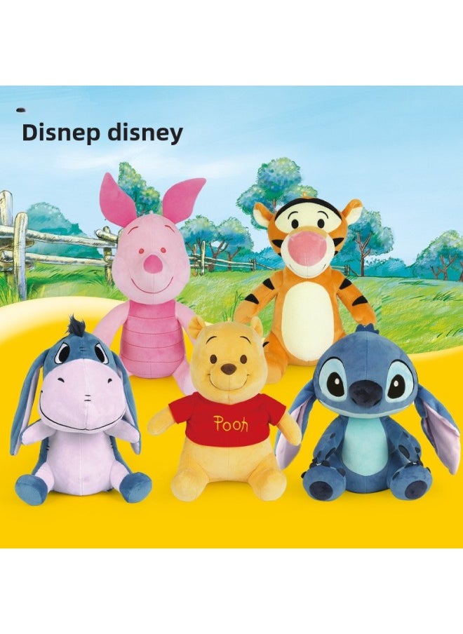 Genuine Walt Disney Stitch Tigger Winnie The Pooh Plush Toy Doll Rag Doll Birthday Gift-Color:Tigger-Height:30cm  - Image 2