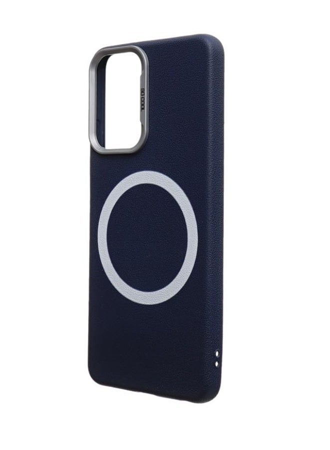 Plastic Back Cover For Realme C67, Navy - Image 2