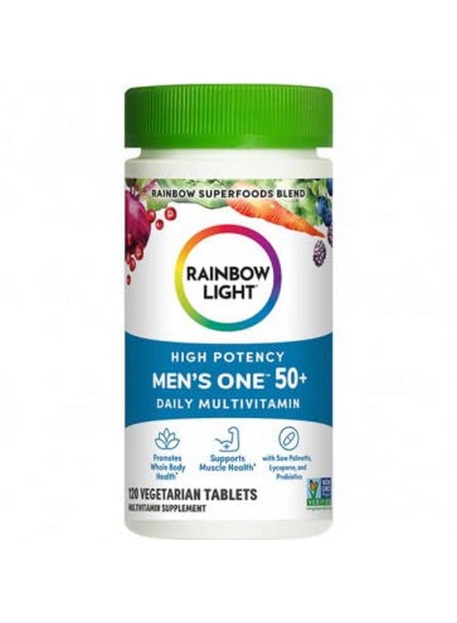 Rainbow Light Men's 50 Plus Multivitamin 120 Count, 120 CT