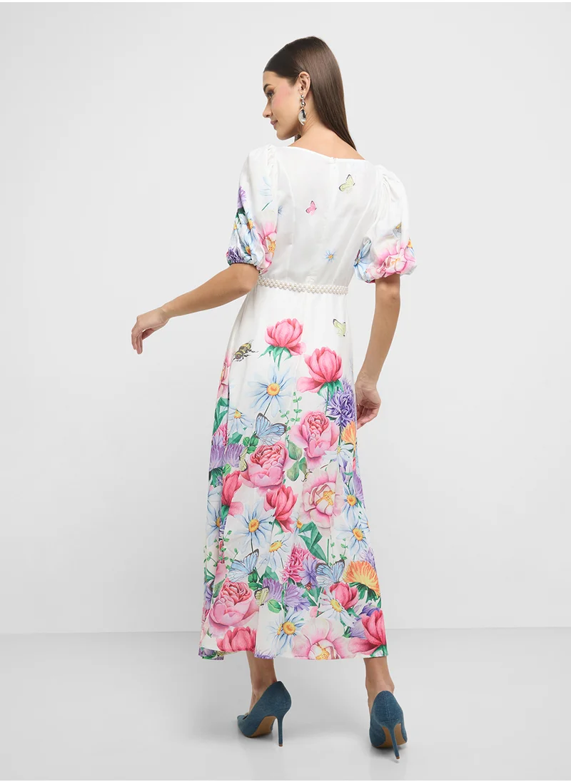 ELLA Floral Print Dress