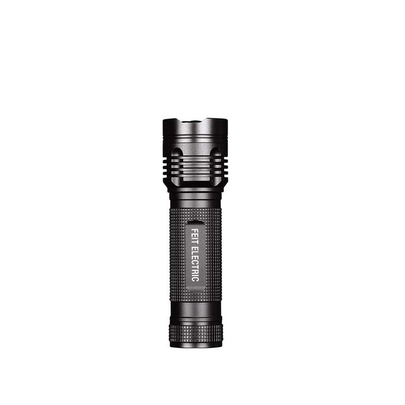 Feit Electric LED Tactical Flashlight - Aluminum Alloy - Zoomable Strike Bezel; Illuminate up to 600 feet - Adjustable Brightness from 170-500 Lumen | Requires 3-AAA Batteries - Image 2