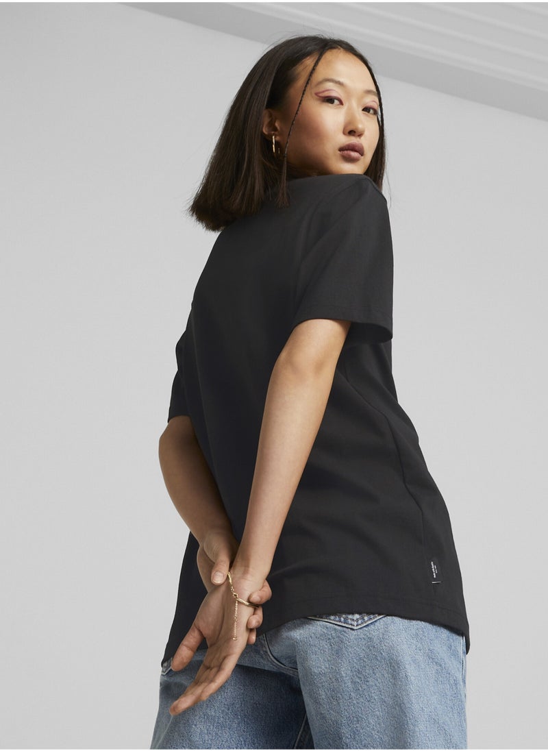 PUMA - DOWNTOWN Womens Relaxed Graphic T-Shirt - Image 1