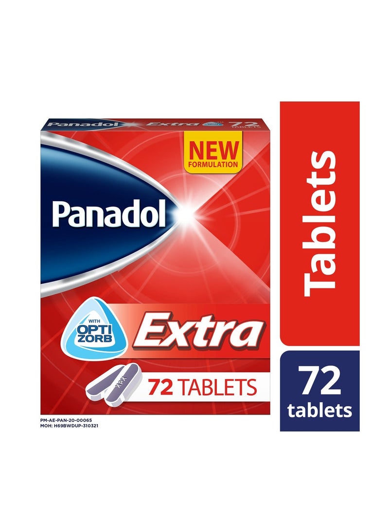 بانادول اكسترا اوبتيزورب 72 اس