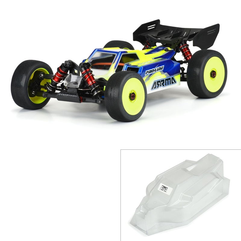 ProLine Racing Axis Clear Body for Typhon 6S PRO358000 CarTruck Bodies Wings Decals - Image 2