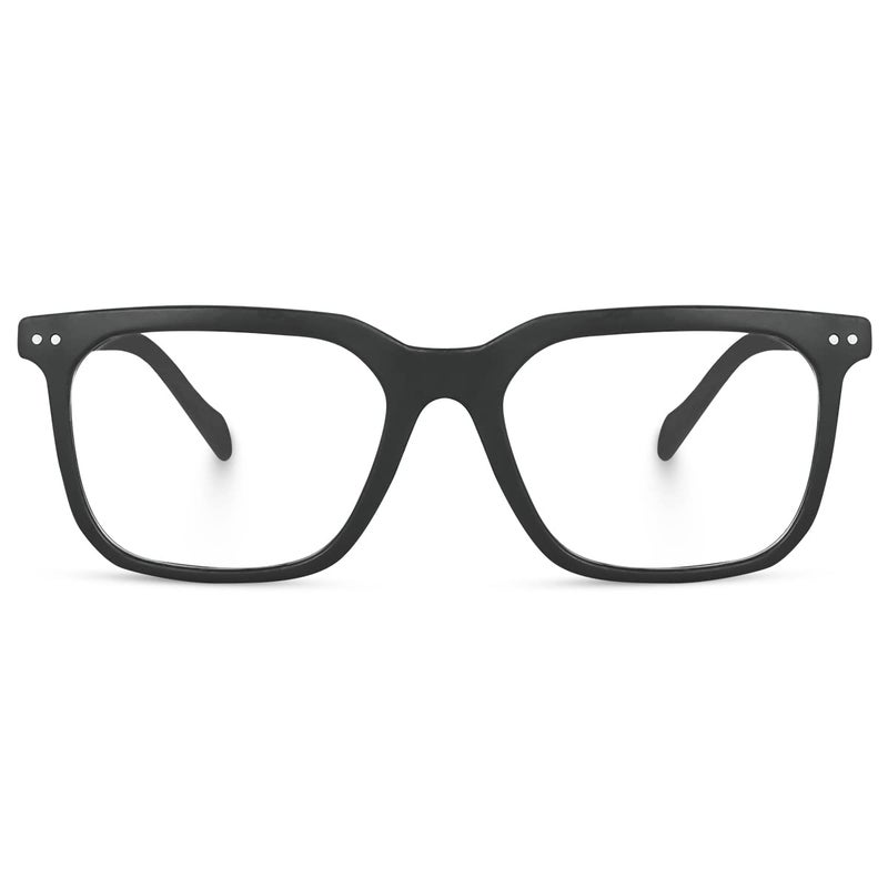Eymen I Classic Non Prescription Clear Lens Glasses for Women Men Square Frame Eyeglasses Multiple Shades - Image 2