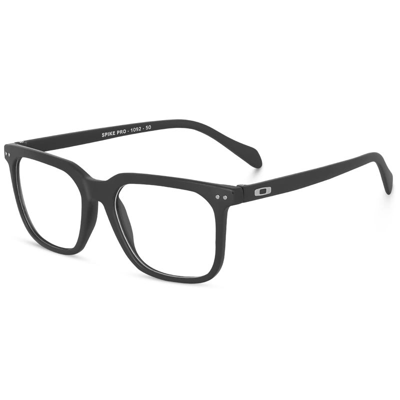 Eymen I Classic Non Prescription Clear Lens Glasses for Women Men Square Frame Eyeglasses Multiple Shades - Image 3