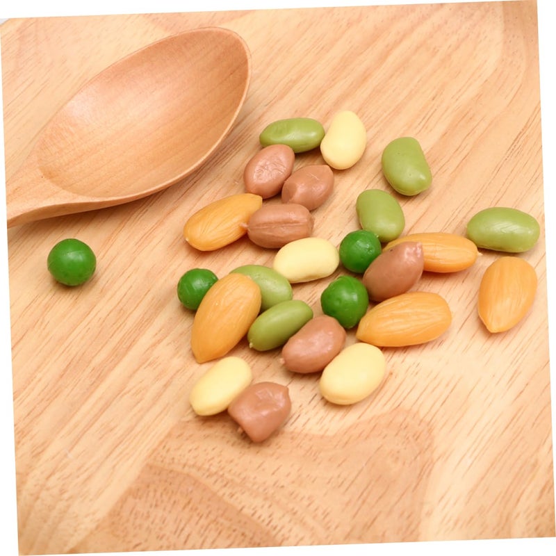 Lifelike Artificial Nuts Peanuts Cashews Peas Set Home Wedding Party Decoration DIY Toy - Image 4