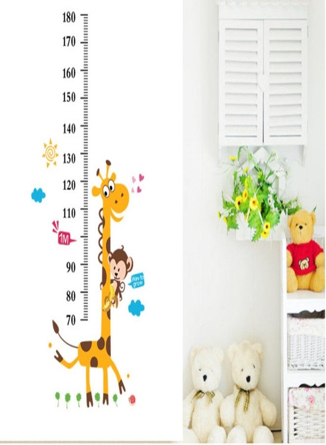 Decals Design 'Kids Giraffe Height Chart' Wall Sticker (PVC Vinyl, 50 cm x 70 cm),Multicolour - Image 3