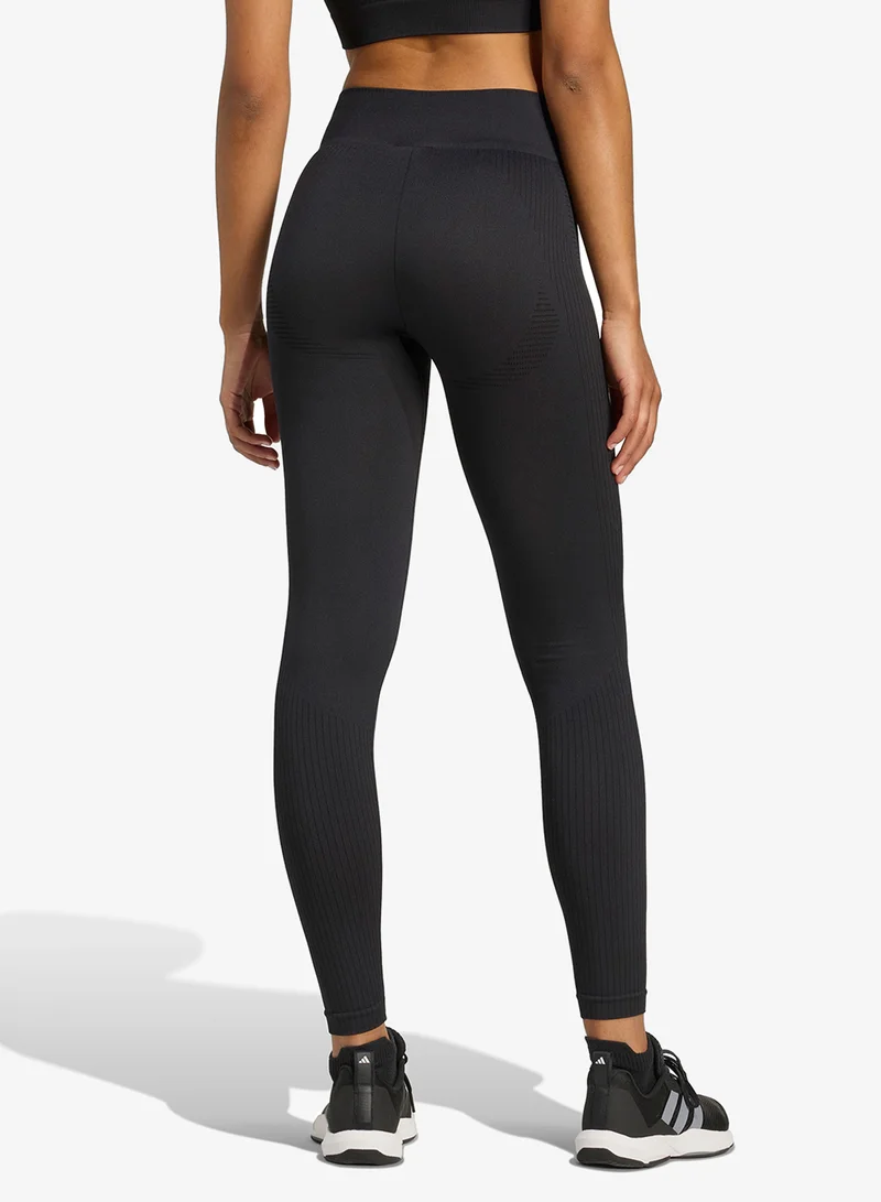 Adidas Workout Essentials Full-Length Knit Leggings