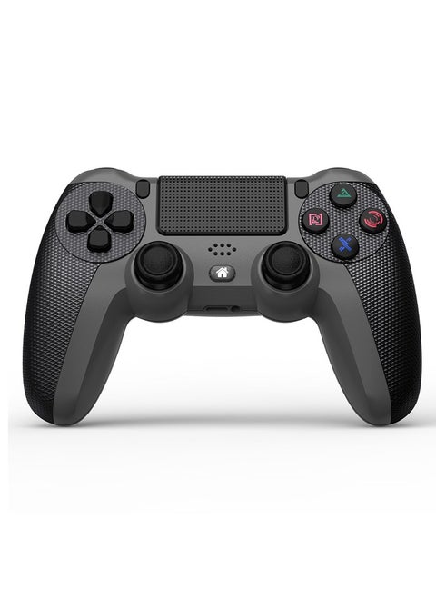Wireless Controller for PS4/PS4 Slim/PS4 Pro/PC Anti-Slip Gamepad Hand Joystick with USB Cable & Dual Vibration & Clickable Touchpad & Audio Function & LED Light