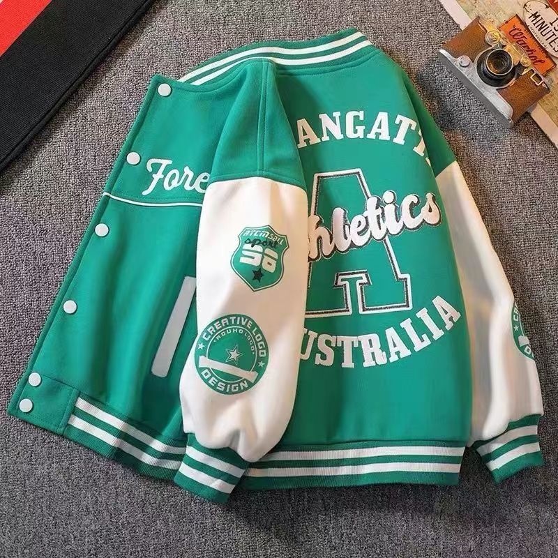 [2025] Boy'S Jacket Coat New Handsome Fashionable Small Children'S Baby Spring Baseball Suit Top - Image 3