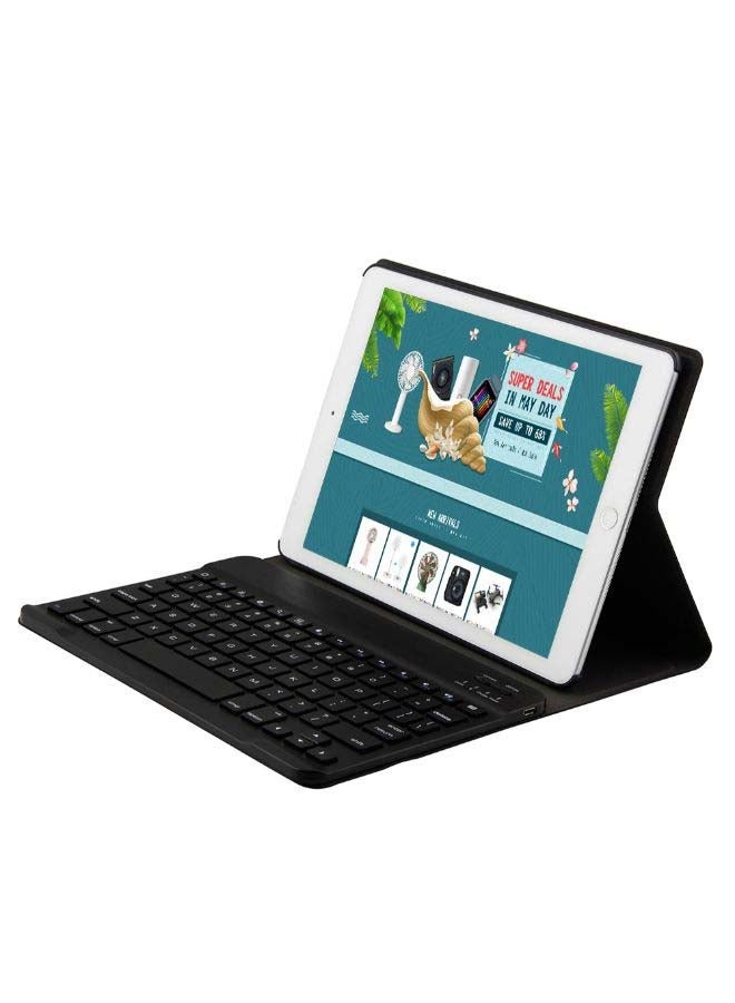 NIBEMINENT Protective Detachable Keyboard Case For Apple iPad Black  - Image 3