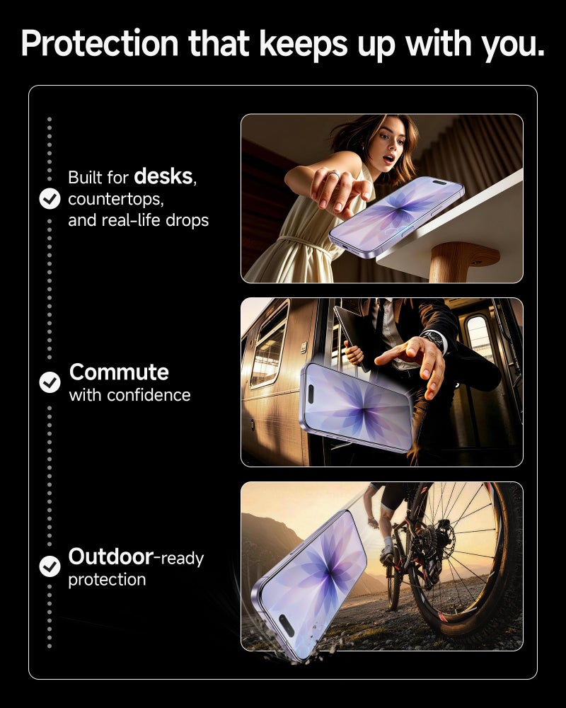 سمارت ديفل SMARTDEVIL 2 Pack Accessory Glass by Corning™ Screen Protector for iPhone - Image 5