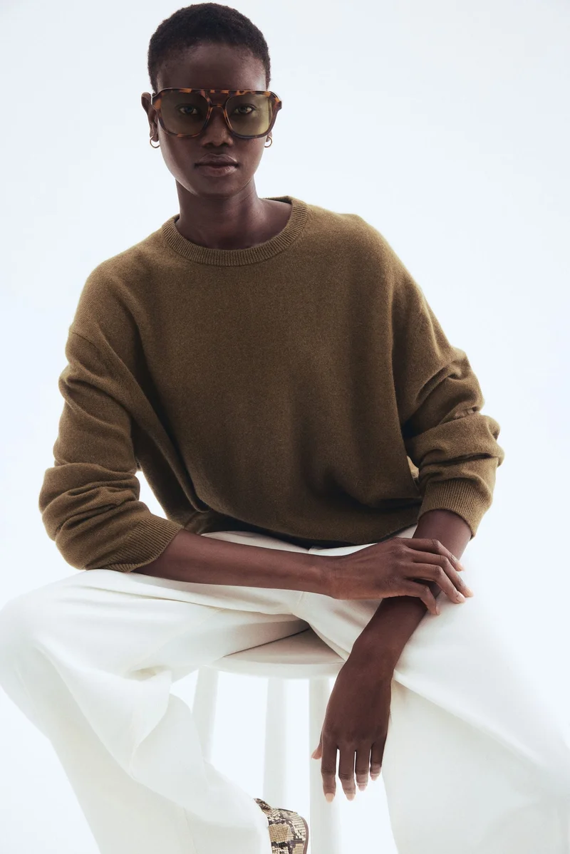 H&M Fine-knit cashmere jumper