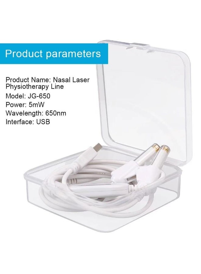 Generic Physical therapy device for nasal inflammation relief, laser physical therapy device, nasal laser beam line, semiconductor  - Image 4