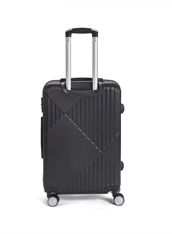 LIMRA Cabin Carry Check-In Luggage Trolley Size 20 inch Black - Image 3