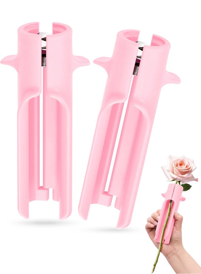 2PCS Rose Thorn Stripper Tool, Flower Stem Leaf Remover for Gardening Floral Arrangement - Image 1