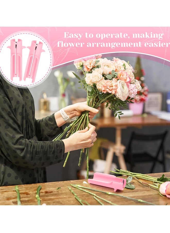 2PCS Rose Thorn Stripper Tool, Flower Stem Leaf Remover for Gardening Floral Arrangement - Image 4