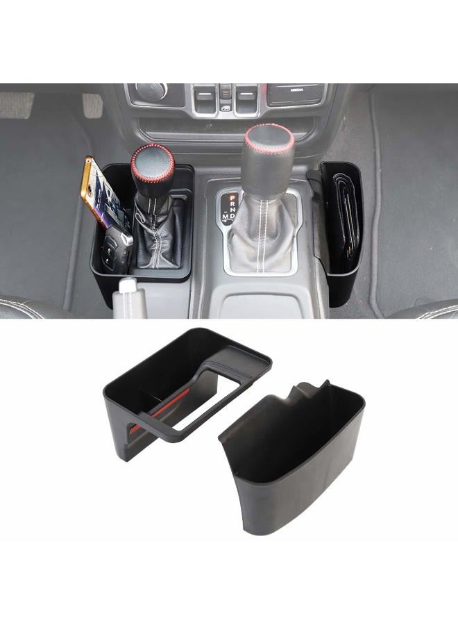 Savadicar GearTray Storage Box for 2018-2020 Jeep Wrangler JL JLU & Gladiator JT Black SA23200 - Image 1