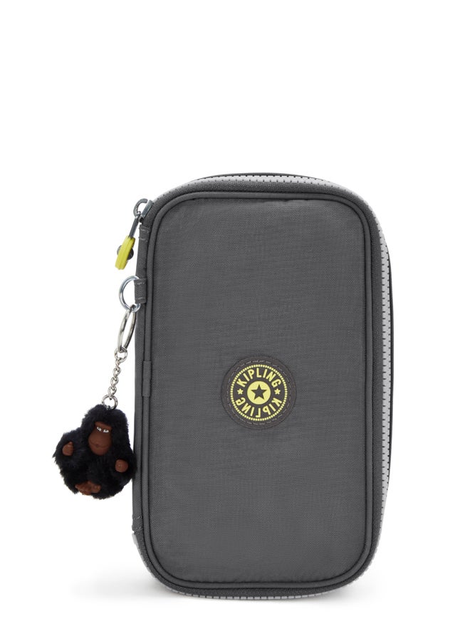 kipling 50 Pens Back To Grey Medium Pencase 10999-1Dx - Image 1