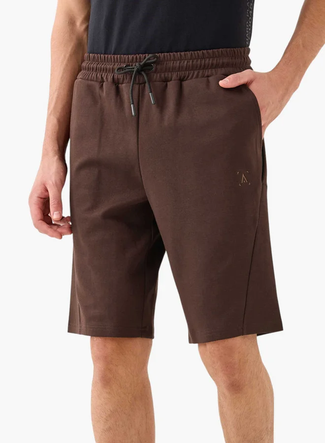 Panelled Performance Shorts with Pockets