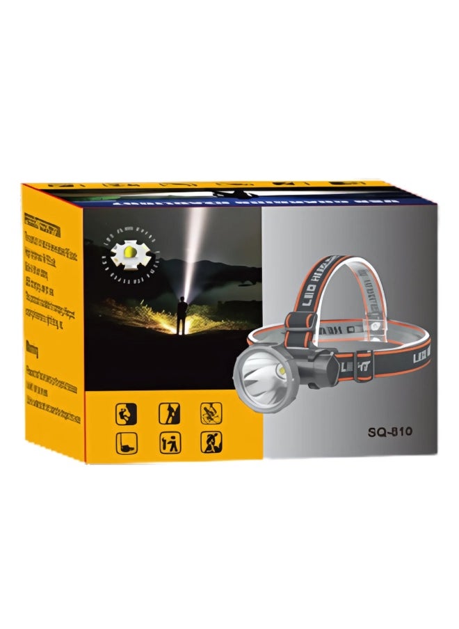 Panvil - Multifunction USB Rechargeable Angle Adjustment LED Mack Head Light high Power Head lamp | Hunting Headlight | Bicycle Camping Head Torch Light led Head lamp - Image 1