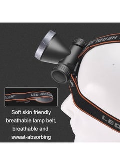 Panvil Multifunction USB Rechargeable Angle Adjustment LED Mack Head Light high Power Head lamp | Hunting Headlight | Bicycle Camping Head Torch Light led Head lamp  - Image 3