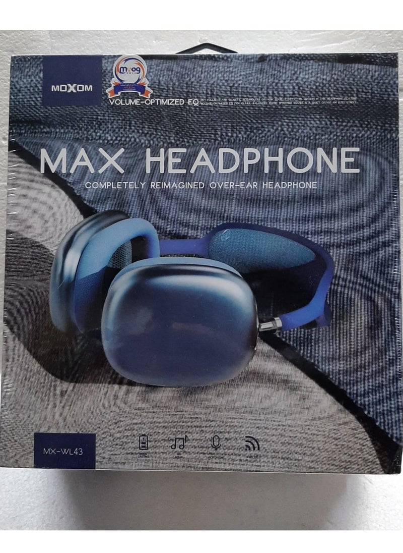 MOXOM Max Headphone Completely Reimagined Over-Ear Headphone MX-WL43 