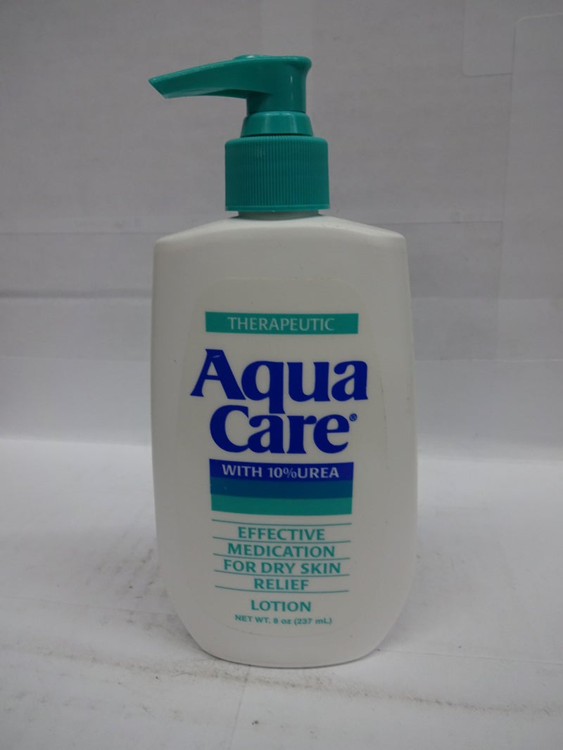Aqua Care Lotion For Dry Skin With 10 Percent Urea 8 Oz 2pack