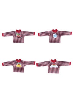 E-TING Santa Clothing Christmas Accessories For Elf Doll (Sweater Set - 1 Sweater + 8 Attachable Decals)  - Image 3