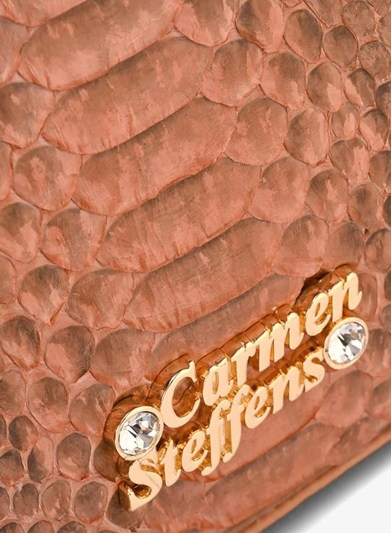 Carmen Steffens Python Bag Coconut
