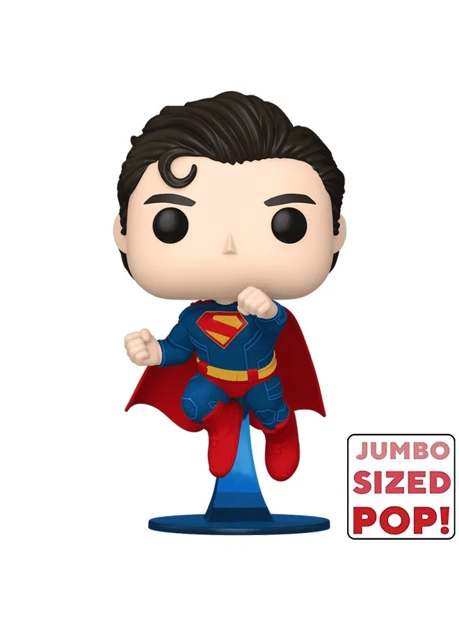 فانكو Pop Jumbo! Heroes: Superman Legacy 2025 - Superman 10 Inches, Collectible Vinyl Figures - Gift Idea - Official Merchandise - Toys for Kids & Adults - Model Figure for Collectors and Display