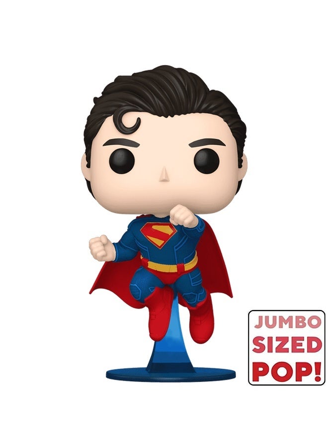 Funko Pop Jumbo! Heroes: Superman Legacy 2025 - Superman 10 Inches, Collectible Vinyl Figures - Gift Idea - Official Merchandise - Toys for Kids & Adults - Model Figure for Collectors and Display - Image 1