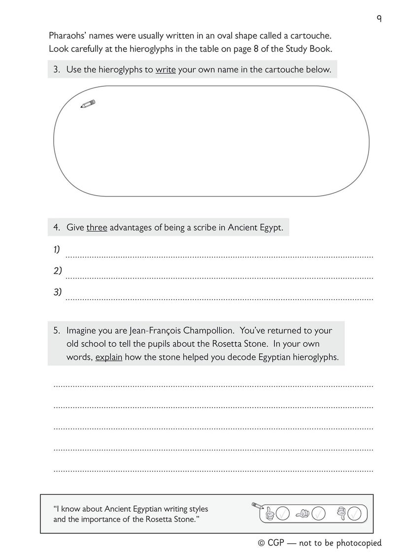 KS2 History Discover & Learn: Ancient Egyptians Activity Book  - Image 4