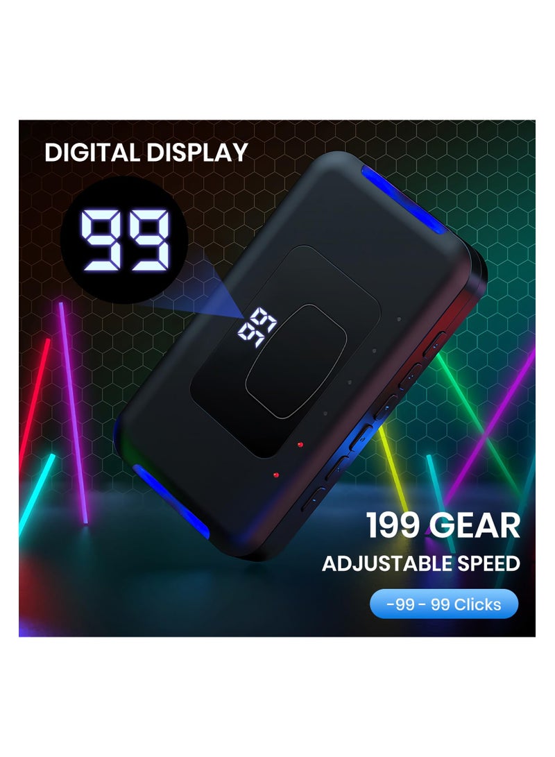 SYOSI Auto Clicker for iPhone and Android, Adjustable Speed Tapper for Games, Live Broadcasts, and Rewards – Physical Simulated Finger Clicker with Zero Noise, Compatible with iPad and All Mobile Devices - Image 3