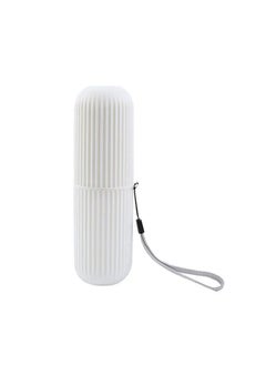 LDQ Toothbrush Travel Case Portable Travel Toothbrush Holder Case for Camping Traveling Home School Business 