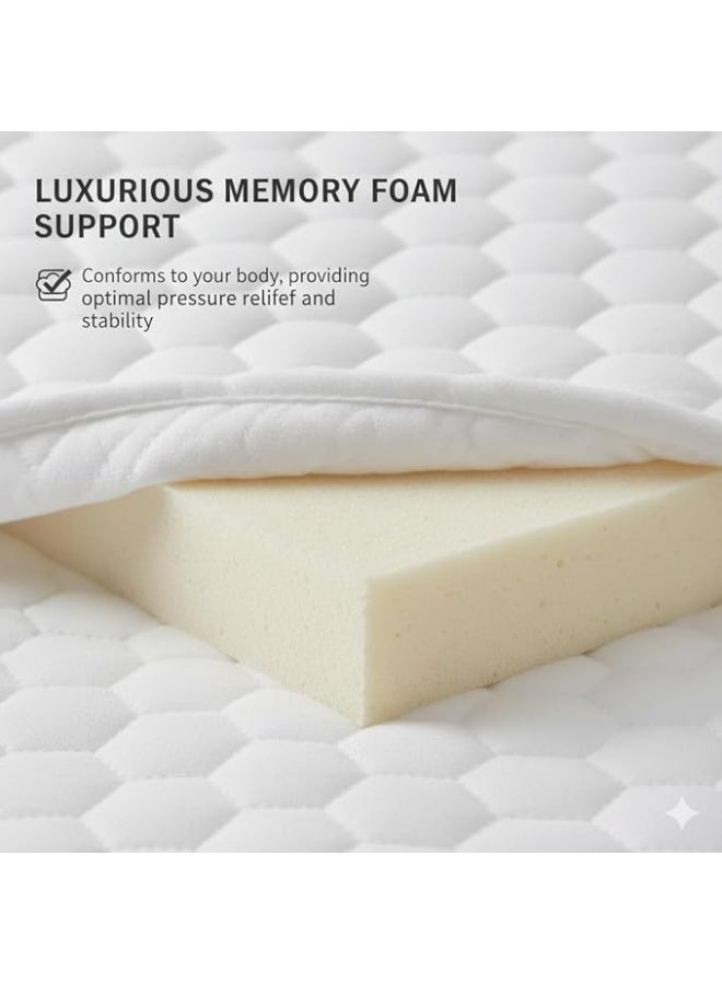 Medical Memory Foam Wedge Pillow for Sleeping – Ergonomic Bed Support Cushion – Ideal for Daily Comfort & Recovery - Image 4