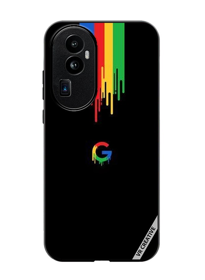VR CREATIVE Protective Case Cover For Oppo Reno 10 Pro Plus Google Design Multicolour - Image 1