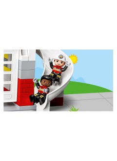 LEGO LEGO - Duplo Fire Station & Helicopter 117 Pieces - 10970  - Image 4