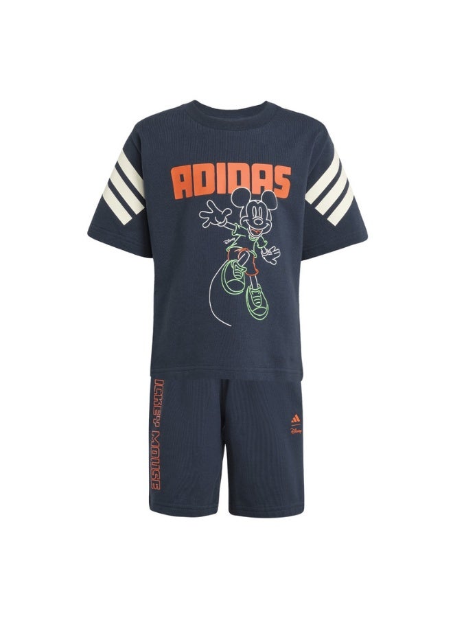 Adidas Adidas Lk Dy Mm T Set U Blue Not Sports Specific Suits For Unisex - Image 4