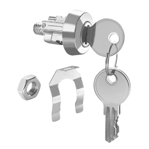VIDABTE L-1172C National Mailbox Lock Replacement for CompX National USPS-L-1172C C9100, Replace Lock for COMPX NDCBU CBU Cluster Mailboxs - Clockwise with 3 Keys - Image 1