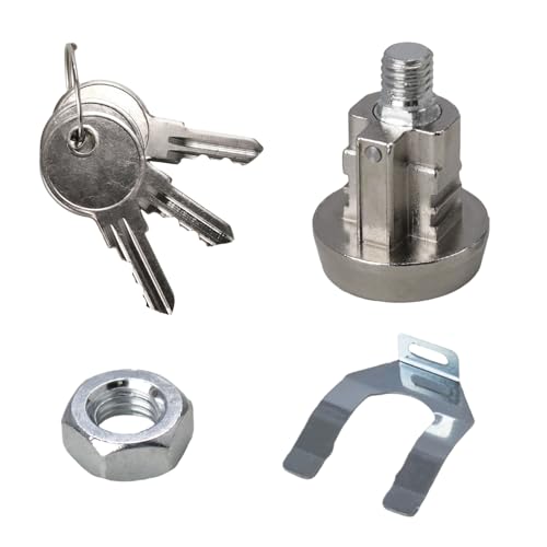 VIDABTE L-1172C National Mailbox Lock Replacement for CompX National USPS-L-1172C C9100, Replace Lock for COMPX NDCBU CBU Cluster Mailboxs - Clockwise with 3 Keys - Image 2