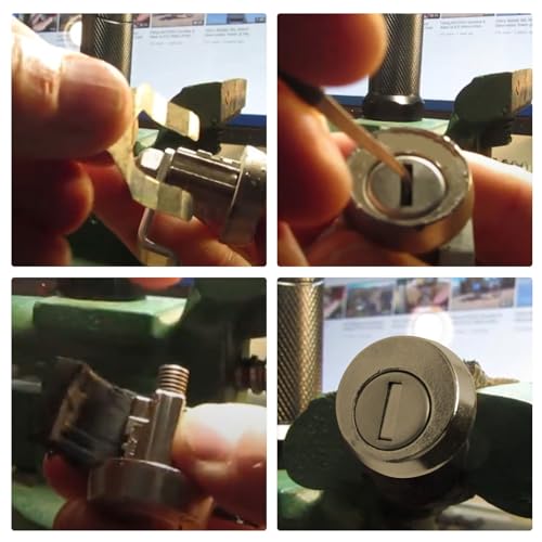 VIDABTE L-1172C National Mailbox Lock Replacement for CompX National USPS-L-1172C C9100, Replace Lock for COMPX NDCBU CBU Cluster Mailboxs - Clockwise with 3 Keys - Image 5