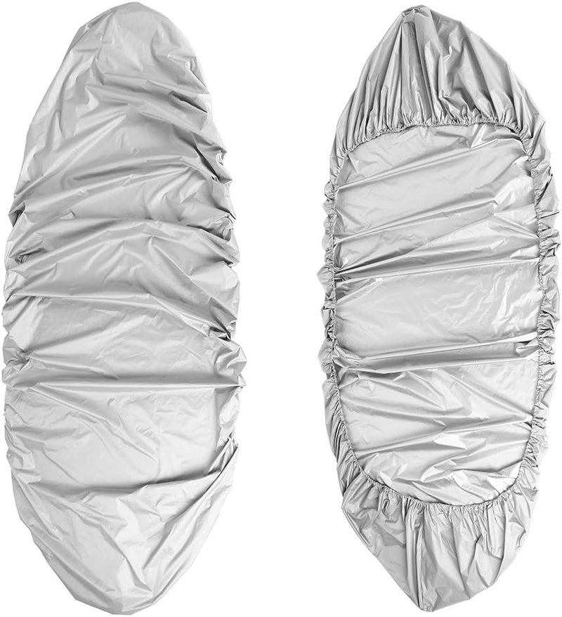 comfrt Kayak Storage Dust Cover, 4.5m Waterproof UV Sun Protection Canoe Cover Shield Protector for 3.6-4m Kayak Boat Canoe(Gray) Boating Supplies - Image 4