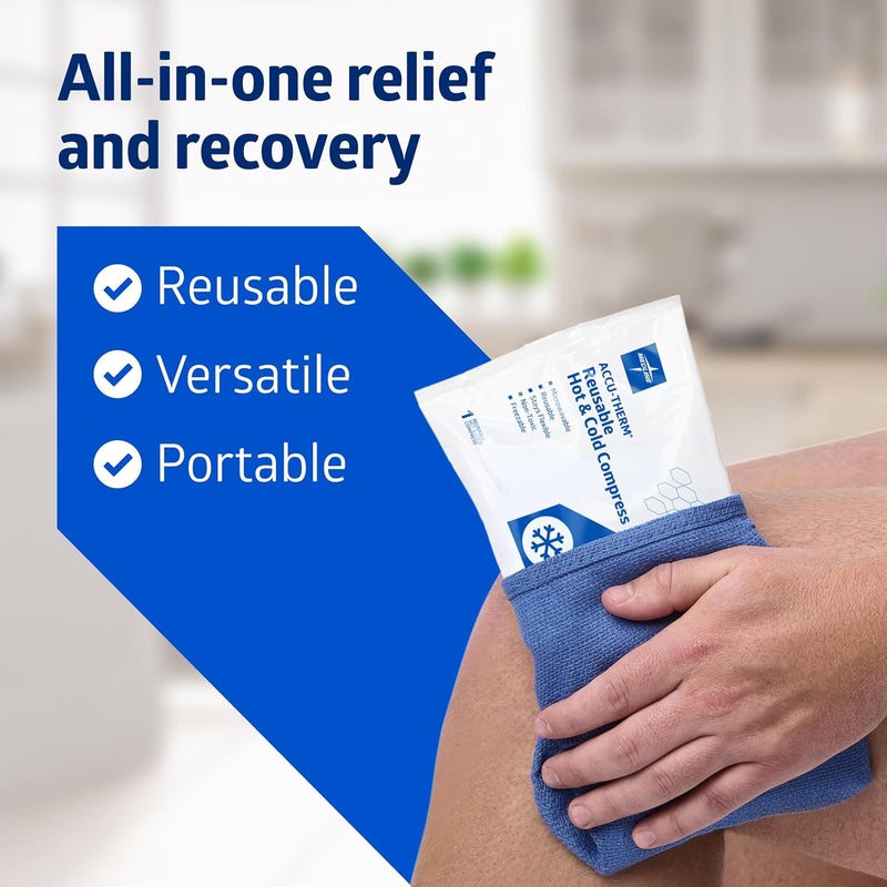 Medline Accu-Therm Reusable Hot & Cold Gel Packs - 5" x 10" - Image 4