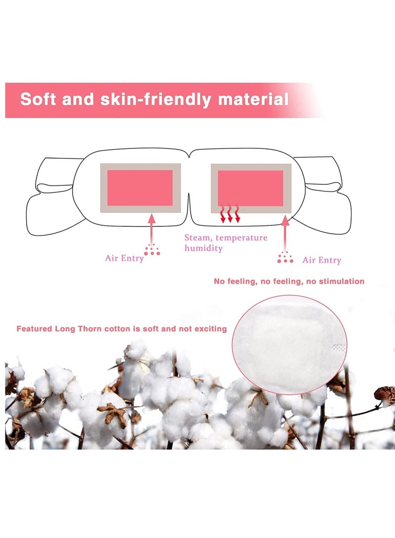 Steam Eye Mask Dark Circles Swelling Eye Mask Relieve Headache Relieve Dry Eyes Relieve stress Relieve Eye Fatigue Use Before Going to Bed Can Help Improve Sleep Quality 14 Sheets - Image 4