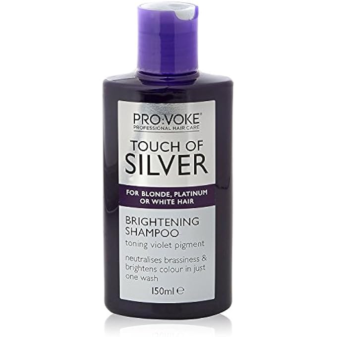Pro:voke Touch of Silver Professional Twice a Week Brightening Shampoo (150ml) - Pack of 2 by Pro-Voke