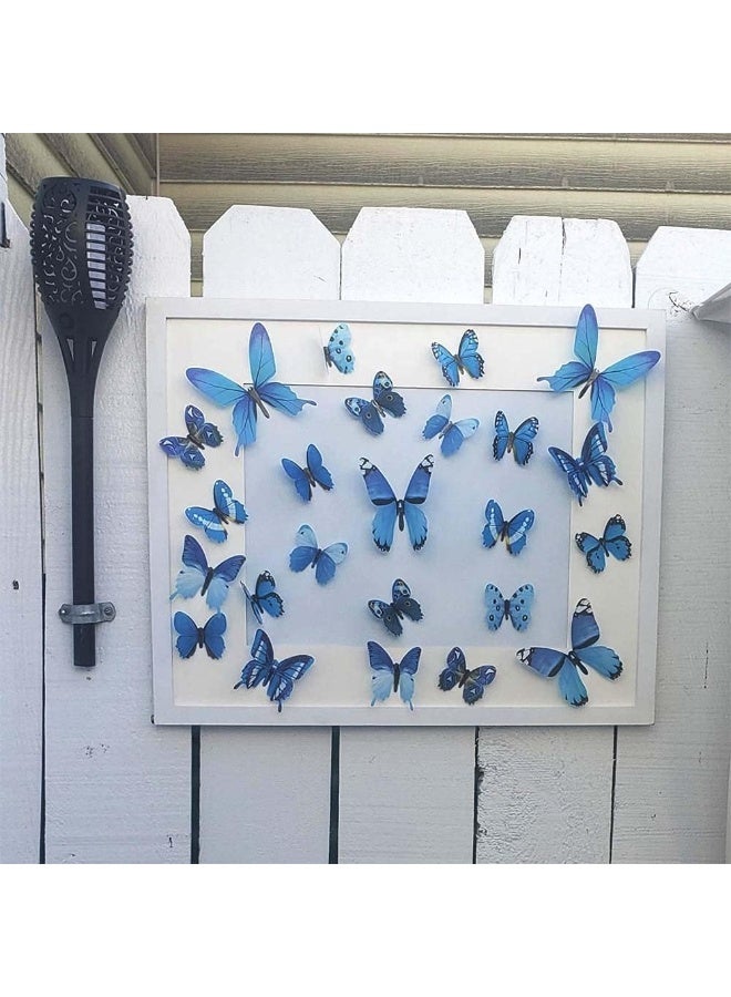 Trubetter Butterfly Wall Decals, 24 Pieces 4D Butterfly Removable Mural Stickers Wall Stickers Decal Wall Decor For Home And Room Decoration  - Image 4
