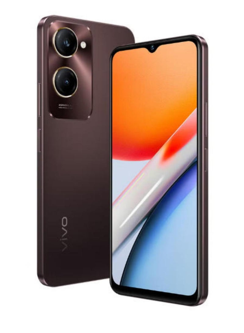 فيفو Y18 4G Dual SIM Mocha Brown 8GB RAM 256GB 4G - International Version - Image 2