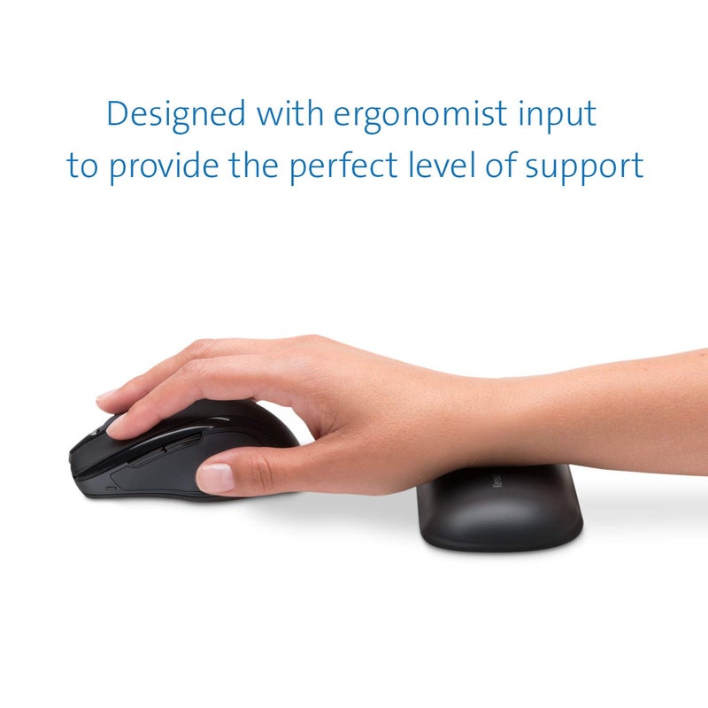 Kensington ErgoSoft Wrist Rest for Standard Mouse, Black (K52802WW), 2.9 x 0.7 x 6 inches - Image 4